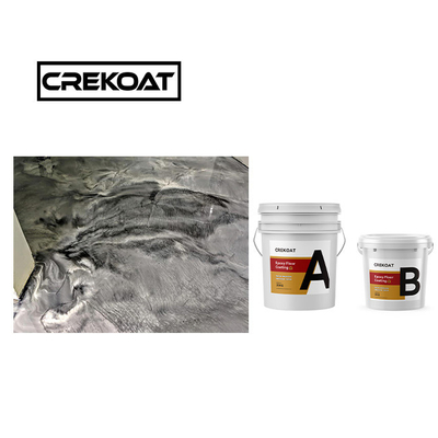 ไม่มีกลิ่น สะอาด แอนติสลิป พรมพื้น Epoxy หนาแน่นต่ํา 0 VOC