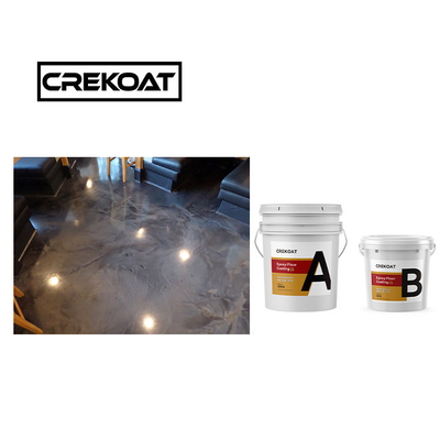 เนครูส สีสว่างสูง โลหะ Epoxy Floor Coating ความมั่นคงในลักษณะแปลก