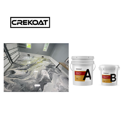โต๊ะทํางานที่ไม่มีคู่แข่ง โลหะ Epoxy Floor Coating Zero VOC สร้างสูง