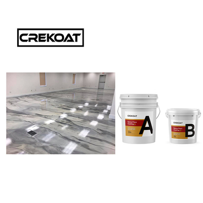 โต๊ะทํางานที่ไม่มีคู่แข่ง โลหะ Epoxy Floor Coating Zero VOC สร้างสูง