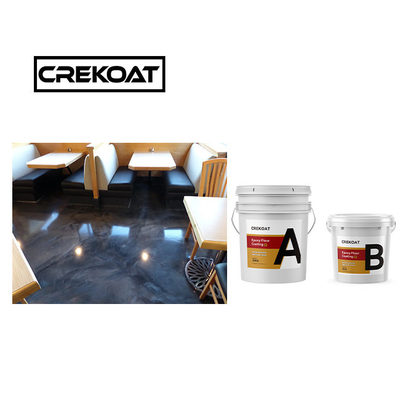 สีดินพื้น Epoxy กันน้ําใส 1 มิลลิเมตร Anti Slip Epoxy Coating 0 VOC