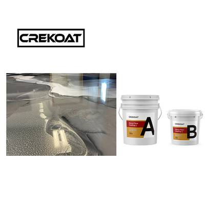 สีดินพื้น Epoxy กันน้ําใส 1 มิลลิเมตร Anti Slip Epoxy Coating 0 VOC