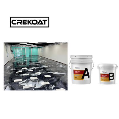 คาสิโน ขาว โลหะ Epoxy พื้นเคลือบกันรอยขีดข่วน