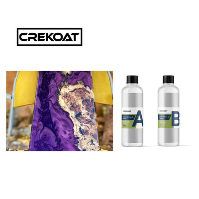 BPA ฟรี อาร์เทรซินไร้กลิ่น Epoxy Resin Kit โพลีเมอร์ใส viscosity ต่ํา