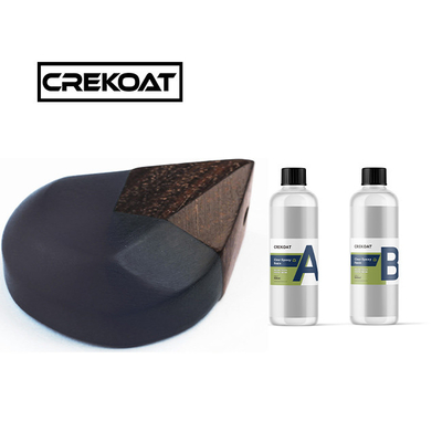 Brilliant Deep Pour Clear Epoxy Rigid 2 Part Clear Resin Anti Yellowing สําหรับงานอาชีพ