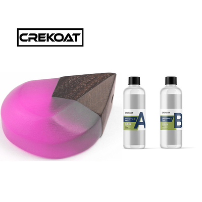 Brilliant Deep Pour Clear Epoxy Rigid 2 Part Clear Resin Anti Yellowing สําหรับงานอาชีพ