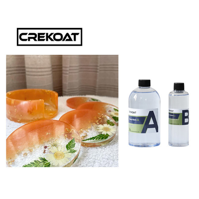ปลอดภัย ไม่มีกลิ่น สีสว่างใส ธ อร์ Epoxy กระจกกระจก