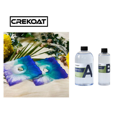 นานทนทาน Casting ใส Epoxy Resin 1Kg Kit งานศิลปะ Tumbler การทําเครื่องประดับ