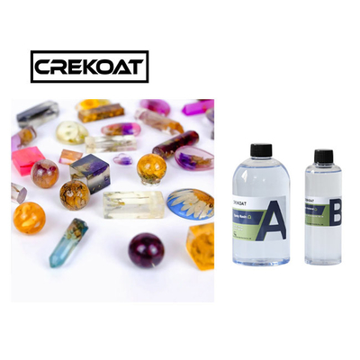 นานทนทาน Casting ใส Epoxy Resin 1Kg Kit งานศิลปะ Tumbler การทําเครื่องประดับ