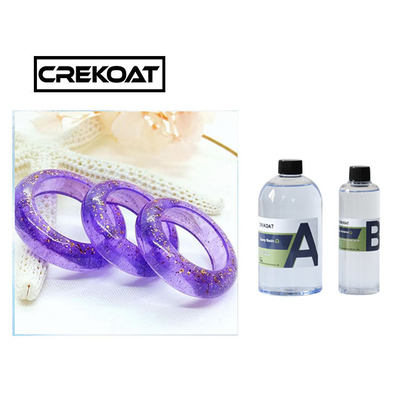 2 ส่วน อาหาร เกรด คริสตัลใส Casting Epoxy Art ธ อร์ซิน ไม่เผา