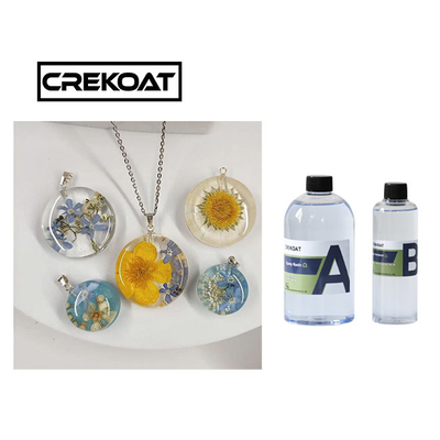 2 ส่วน อาหาร เกรด คริสตัลใส Casting Epoxy Art ธ อร์ซิน ไม่เผา