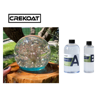 คริสตัลใส ซุปเปอร์กระจ่าง Epoxy Art Casting Resin ทนต่อ UV