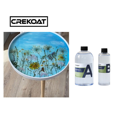 คริสตัลใส ซุปเปอร์กระจ่าง Epoxy Art Casting Resin ทนต่อ UV