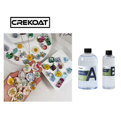 2 องค์ประกอบ สีสว่างสูง ใส Cast Epoxy Resin สําหรับตารางบาร์ศิลปะ