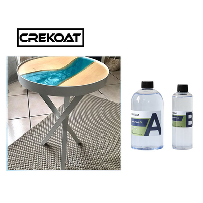 สีสว่างสูง อัลตราใส Epoxy Resin สําหรับการสร้างงานศิลปะ ทนต่อ UV