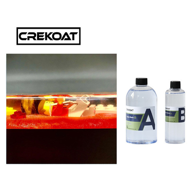 สีสว่างสูง อัลตราใส Epoxy Resin สําหรับการสร้างงานศิลปะ ทนต่อ UV