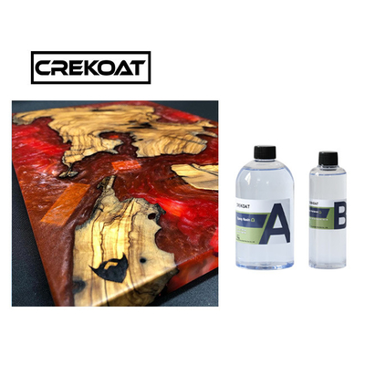 การโยนลึก งานฝีมือ คริสตัลใส Epoxy Art Resin ทนต่อรอยขีดข่วน