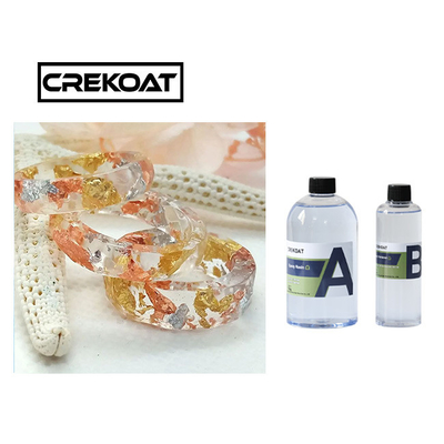 การโยนลึก งานฝีมือ คริสตัลใส Epoxy Art Resin ทนต่อรอยขีดข่วน