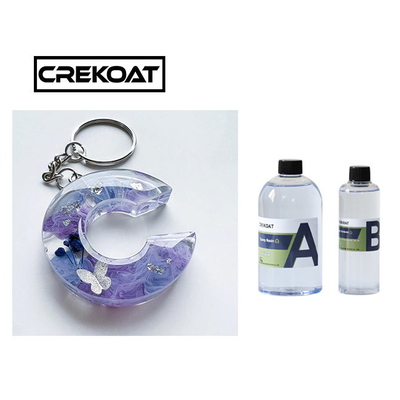 คริสตัลใส Hardener Epoxy Resin สําหรับบาร์ tabletop Art พระเครื่องทองหล่อ