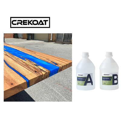 ไม่เผาไหม้ 2 แกลลอน Epoxy Resin สําหรับ Casting ริเวอร์โต๊ะ Bar Tops