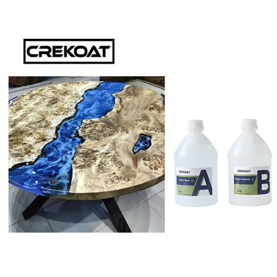 ไม่เผาไหม้ 2 แกลลอน Epoxy Resin สําหรับ Casting ริเวอร์โต๊ะ Bar Tops