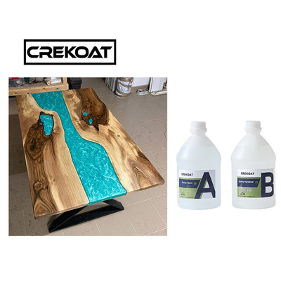 Bubble Free Casting Deep Pour Epoxy Resin สําหรับโต๊ะ Self-leveling คริสตัลใส