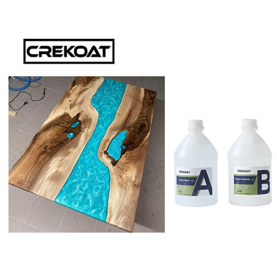 Bubble Free Casting Deep Pour Epoxy Resin สําหรับโต๊ะ Self-leveling คริสตัลใส