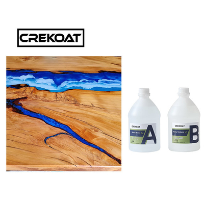 4 นิ้วหนา Casting รีซิน Epoxy สําหรับโต๊ะเติมเดียว