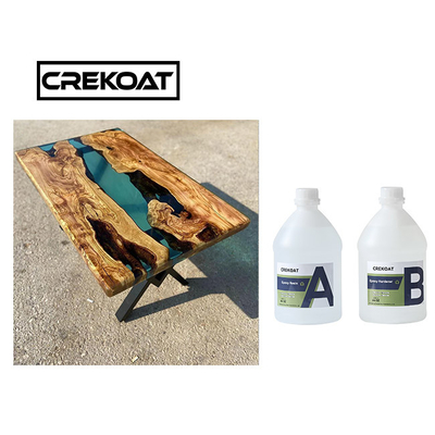 4 นิ้วหนา Casting รีซิน Epoxy สําหรับโต๊ะเติมเดียว