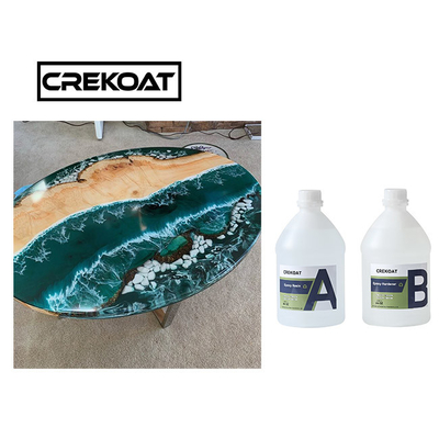 Bubble Free Casting Deep Pour Epoxy Resin สําหรับโต๊ะ Self-leveling คริสตัลใส