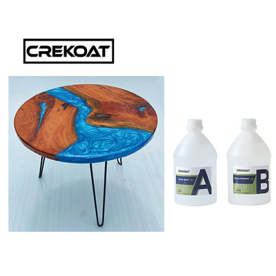 ขนาดใหญ่ เร็วแห้ง โต๊ะบน Epoxy Resin งานศิลปะ Epoxy ของเหลว