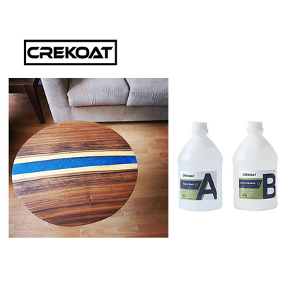 ขนาดใหญ่ เร็วแห้ง โต๊ะบน Epoxy Resin งานศิลปะ Epoxy ของเหลว