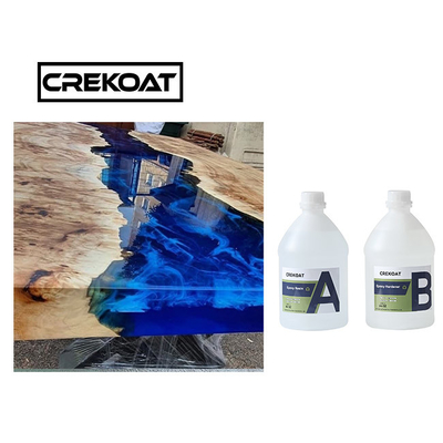 Ultra Clear 2/ 1 Deep Pour Epoxy Resin For River Tables ทนต่อแรงกระแทก