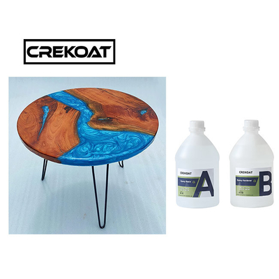 ครีสตัล ใส ช่างงาน Epoxy Resin อาหารปลอดภัยและ Hardener Kit