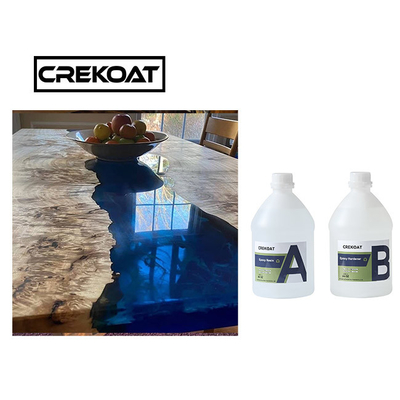 ครีสตัล ใส ช่างงาน Epoxy Resin อาหารปลอดภัยและ Hardener Kit