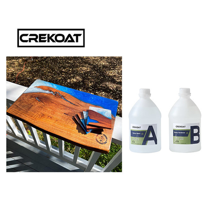 ครีสตัล ใส ช่างงาน Epoxy Resin อาหารปลอดภัยและ Hardener Kit