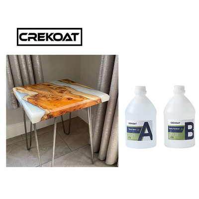 การโยน Ultra Clear Deep Pour Epoxy Resin River Table Art การผสมง่าย