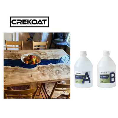 ครีสตัล ใส ช่างงาน Epoxy Resin อาหารปลอดภัยและ Hardener Kit
