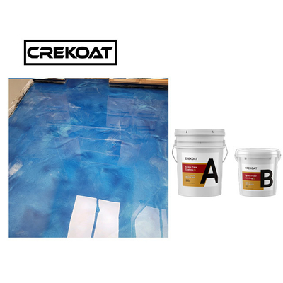 คอนกรีตโลหะ พื้น epoxy resin สี UV ป้องกัน