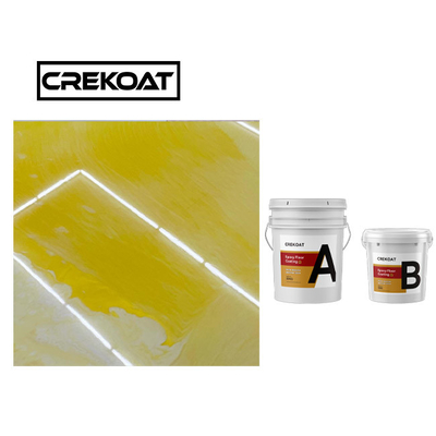 คอนกรีตโลหะ พื้น epoxy resin สี UV ป้องกัน