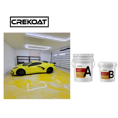 คอนกรีตโลหะ พื้น epoxy resin สี UV ป้องกัน