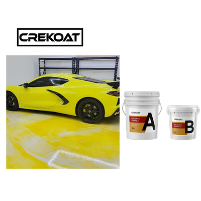 การแห้งรวดเร็ว ไม่มี Bubble โลหะ Epoxy Resin พื้นเคลือบเพชร ขาว