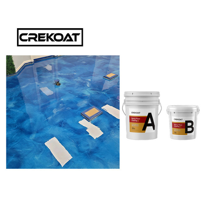 การเคลือบพื้น 3d Epoxy แบบโลหะที่ยั่งยืนสําหรับอิฐไม้