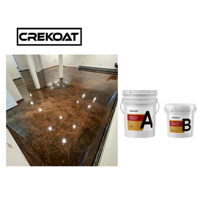 ธ อร์ซินโปร่ง โลหะหมุนพื้น epoxy ฟรี Bubble