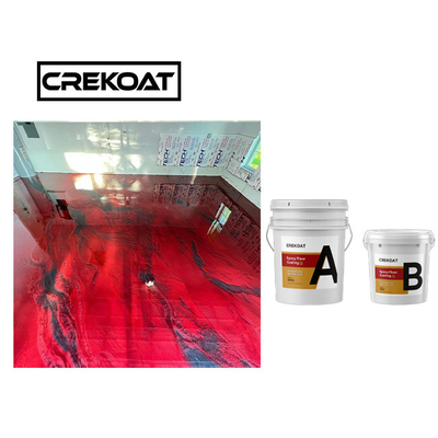 สนามบินสีพื้น Epoxy โลหะ ยอมต่อ UV Epoxy ธ อร์ซินและ Hardner