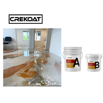 สนามบินสีพื้น Epoxy โลหะ ยอมต่อ UV Epoxy ธ อร์ซินและ Hardner