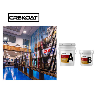 ความต้านทานการลื่น กระจกกระจกโลหะ Epoxy พรมเคลือบสีดําและทองพื้น Epoxy