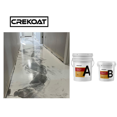 โครงการเคลือบพื้น Epoxy โลหะที่ทนทาน