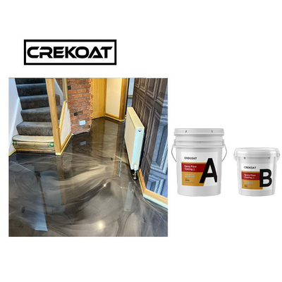 แผ่นพื้นโรงรถยนต์ Epoxy โลหะกันความร้อนที่ไม่คลื่น