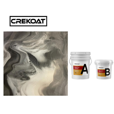 2 ส่วน โลหะ Epoxy พื้นเคลือบกันสกิ๊ด ความทนทานสูง